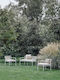Gartenstühle Air Außengelände Grau Aluminium Grau Seil 70x67x77cm Atmosphera