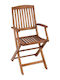 Gartenstuhl Nattera Greenville M57xB51xH93cm