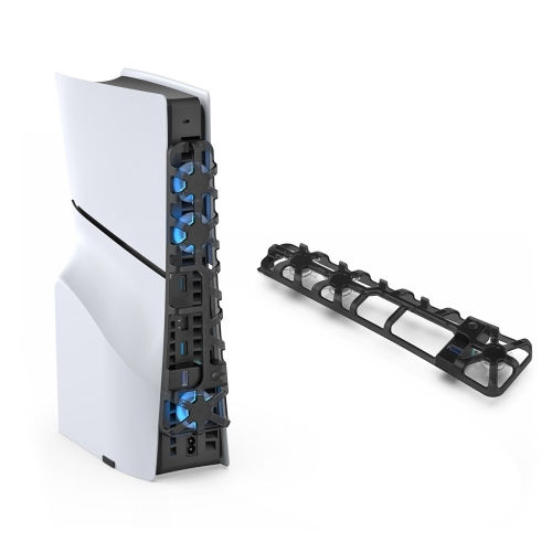 Dobe Sistem de răcire pentru PS5 Slim - PS5 subțire de culoare Negru