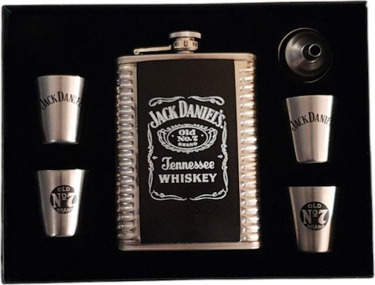 Фласкa Комплект Jack Daniel's Неръждаема Стомана 8oz