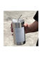 Wasserflasche Rostfreier Stahl 600ml Braun