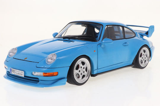 1/18 Porsche 911 993 Clubsport 1997 Riviera Blue Static Model