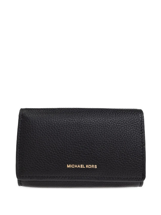 Michael Kors Jet Set Large Leather Women's Wallet Black 32T5GJ6D9L