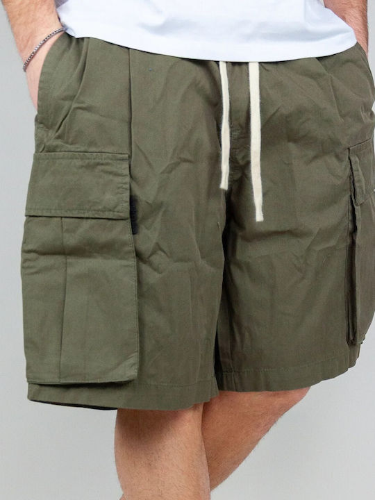 Ανδρική Βερμούδα Cargo Khaki