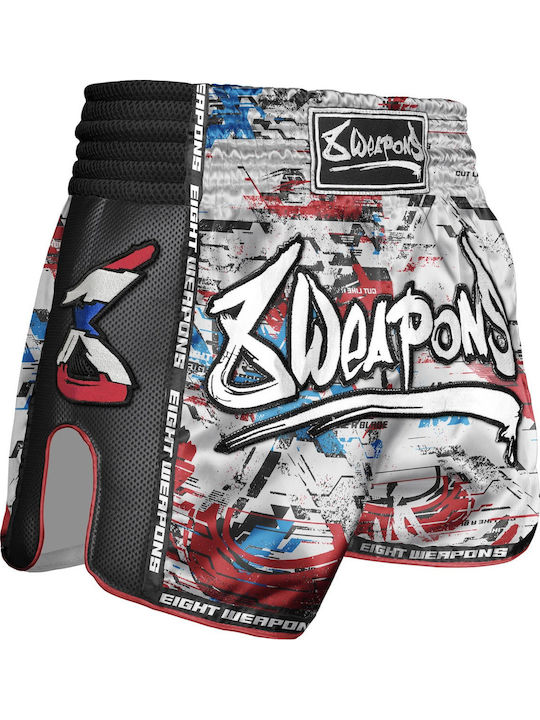 Боксерки Muay Thai 8 Weapons Cut Like A Blade 2.0 Бели