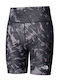 Flex Women's Training Legging Shorts Black/waterfall Print