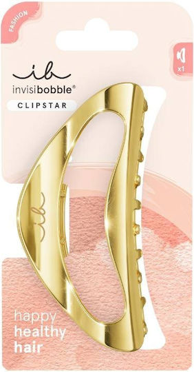 Invisibobble Clipstar Gold Luxe Κλάμερ Χρυσό Μέγεθος Large 1 Τεμάχιο