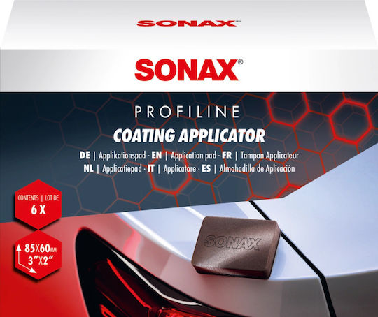 Sonax Profiline Sponges Applicator Cleaning for Bodywork 6pcs