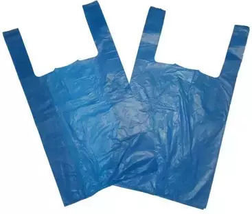 Ecocraft Pungă de Plastic pentru Ambalare Tip Maieu Albastru