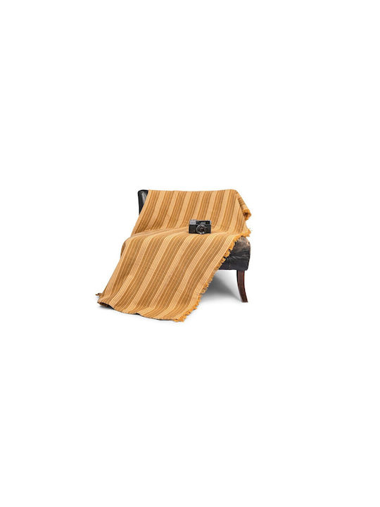 Mc Decor 33001 Ριχτάρι Διθέσιου Καναπέ 170x240εκ. Mustard