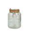 ED Collection Laterne Glas Transparent 21.5x34cm 1Stück