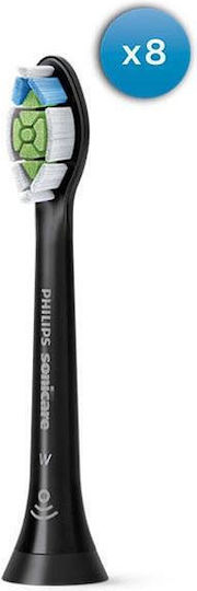 Philips Sonicare Optimal Replacement Heads for Black HX6068/88 8pcs