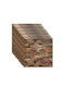 Set 5 Self-adhesive Wallpapers Foxmag24 3d Brick Waterproof 70 Cm X 77 Cm Brown