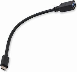 VCOM USB 3.1 USB-C masculin - USB-A female 0.2m