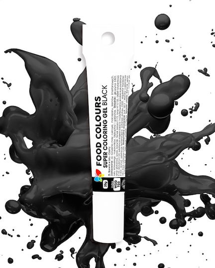 Food Colours Food Colouring Gel Black Tube 20gr