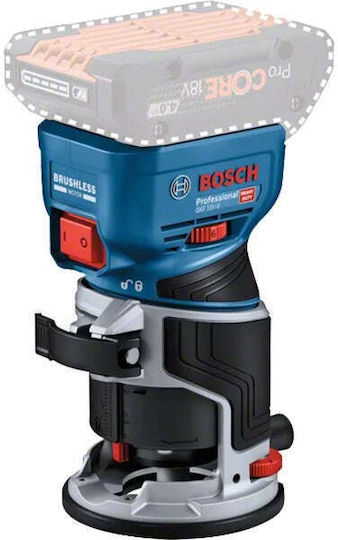 Bosch GKF 18V-8 Professional Κουρευτικό Περιθωρίων 18V Χωρίς Καρβουνάκια (Brushless) Solo με Ρύθμιση Ταχύτητας και με Σύστημα Αναρρόφησης