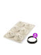 Silikomart Mini Pastry Tart Mold from Silicone 6 Pieces 25x7x2.5cm