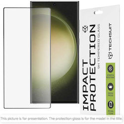 Techsuit Full Face Tempered Glass Negru (Oppo A5 4G - Techsuit)
