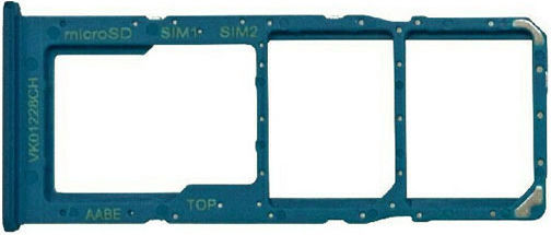Dual Sim Tray Samsung Galaxy A12 Nacho Sm-a127f/dsn Blue