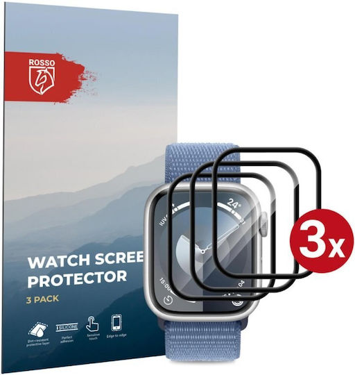 Rosso Screen Protector for the Apple Watch 9, 8, 7 - Apple 3pcs