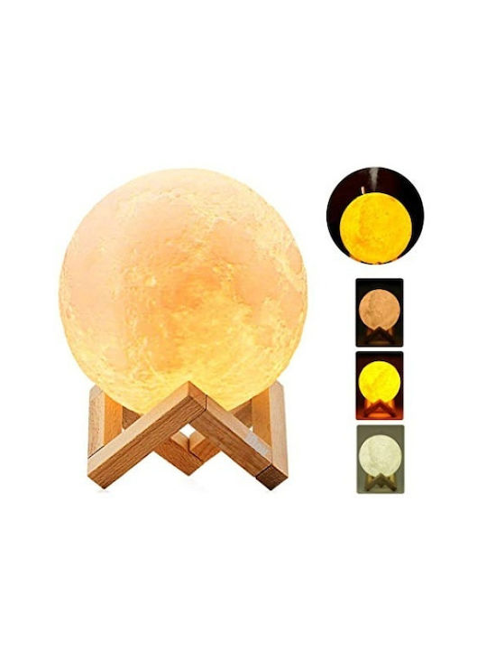 Lampa Διακοσμητικό Φωτιστικό LED Moon Light 3εκ.