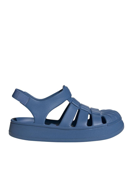 adidas Superstar Children's Beach Shoes Blue