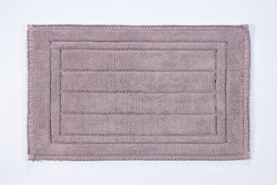 Down Town Home Cotton Bath Mat Lilac 50x80cm