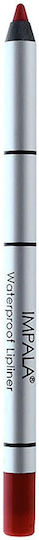Impala Lipliner Waterproof Lip Liner No 215 Dark Burgundy