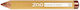 Zao Organic Eye Pencils 4 Shades 2.1g 582 Pearly Brown