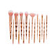 15 Makeup Brushes Unicorn Shape Handle Maange Gold