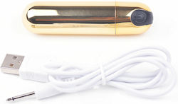 10 Geschwindigkeiten Goldene Farbe USB Aufladbarer Vibrator Geschoss 10 Geschwindigkeiten Goldene Farbe USB Aufladbarer Vibrator Geschoss