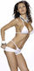 Set Bra Slip Sorts Σετ Σορτ Σουτιέν Σλιπ Πράσινο
