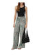 Women's Fabric Trousers Black