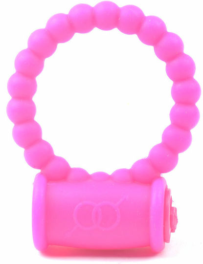 Perlen Rosa Farbe Silikon Vibrations Penisring