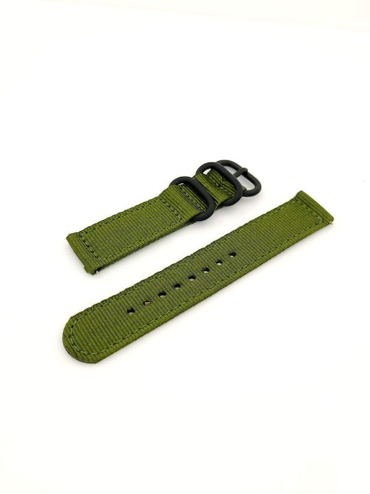 Fabric Strap Khaki No20 Black Buckle Code 0512n20c