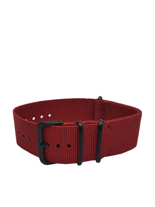 Nato Strap Λουρακι Ιμαντας 18mm Bordeaux