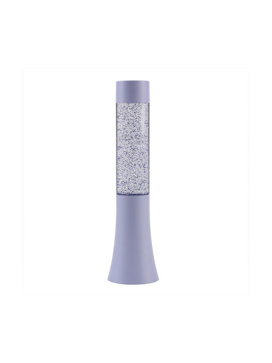 Total Gift Dekorative Lampe Lavalampe Lila
