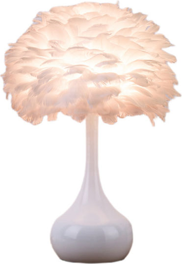 Dekorative Lampe mit Fassung für E27 Lampe Gold