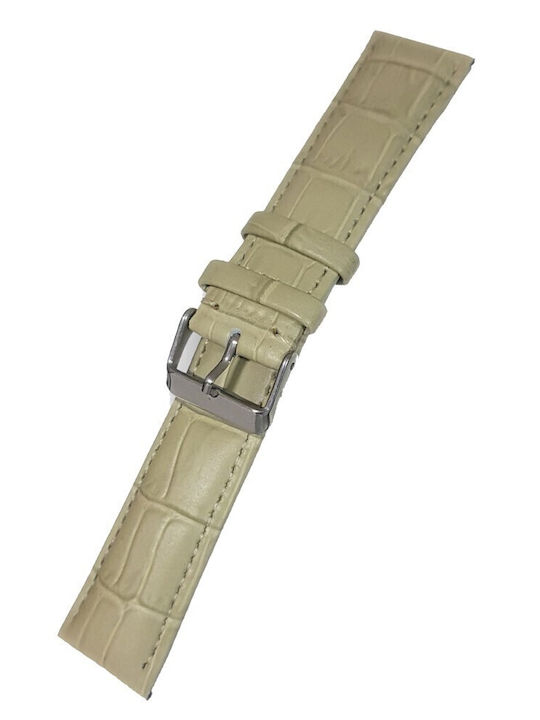 Leather Strap A-140bz 14mm Beige