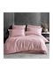 Pucioasa Bettbezug Einzelbett 160x200 Rosa