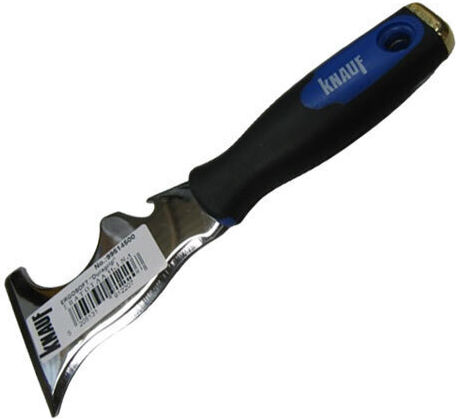 Knauf Ergosoft Σπάτουλα-ξύστρα Inox Λάμα 75x100mm & Συνθετική Λαβή 89074