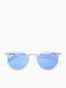 Akila Men's Sunglasses with Transparent Metal Frame and Transparent Lens 424833