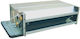 Nobus Fan Coil 13.08/13.08kW Οροφής 199.5x45x22.5cm