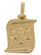 Women's Pendant Vitopoulos Yellow Gold 14K Libra