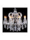 Eurolamp Chandelier with Crystals Transparent 757-12037