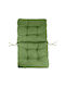Garden Chair Cushion with Backrest Green 50x100cm