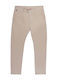 Pantaloni Chino Elastic Beige