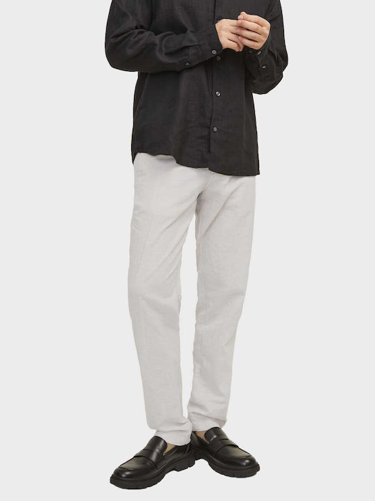 Jack & Jones Hose Chino in Tapered Schnitt Ecru