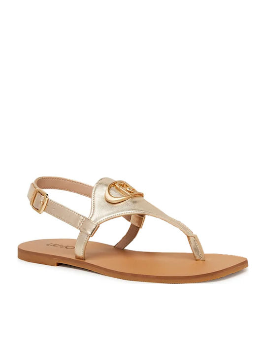 Saba Women's Flat Sandals Gold