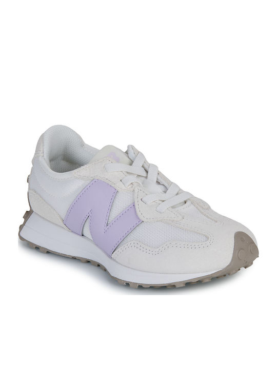New Balance 327 Детски маратонки Low Бял